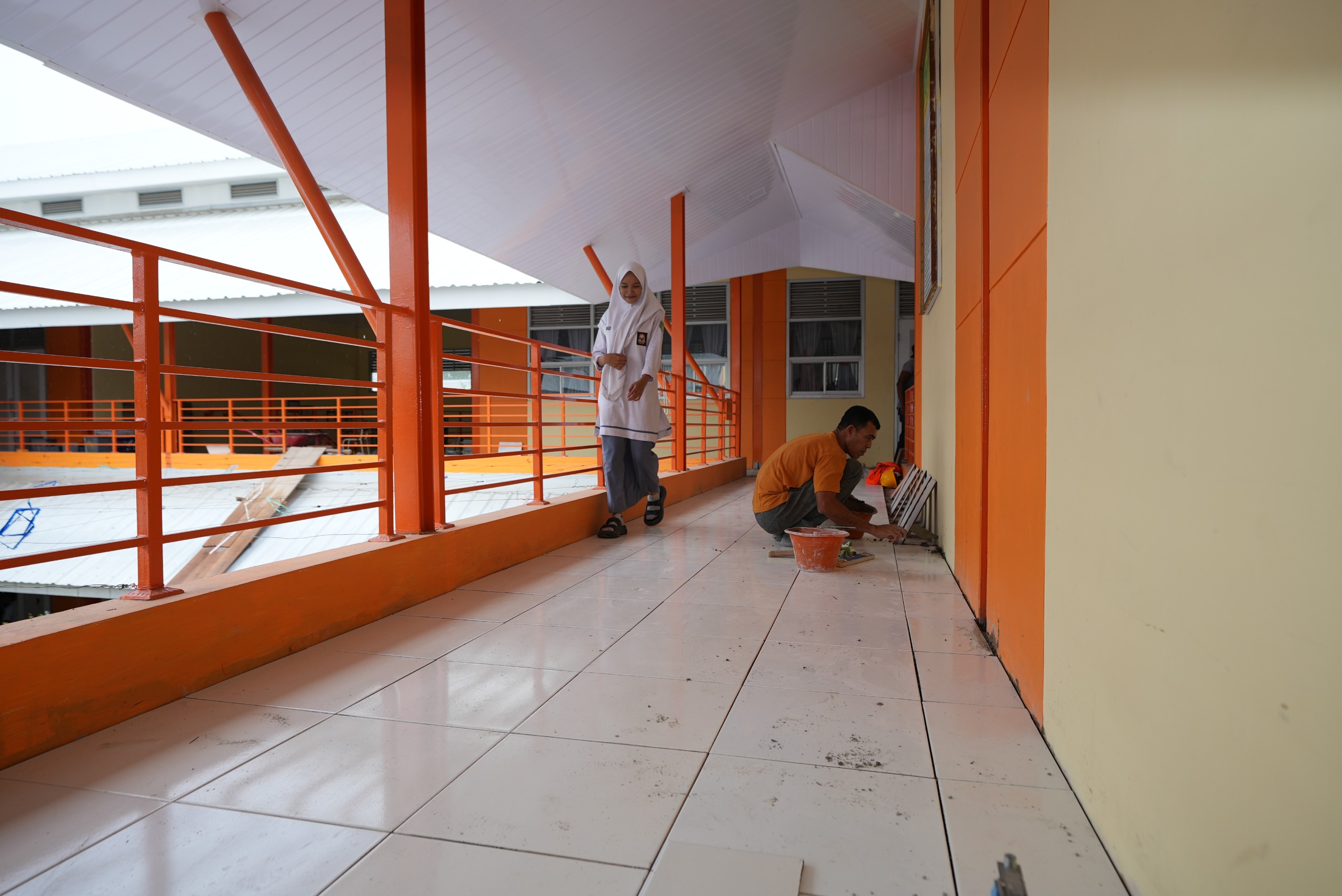 Miliki 800-an Murid, SMKN 1 Banda Aceh Bangun dan Renovasi 24 Toilet